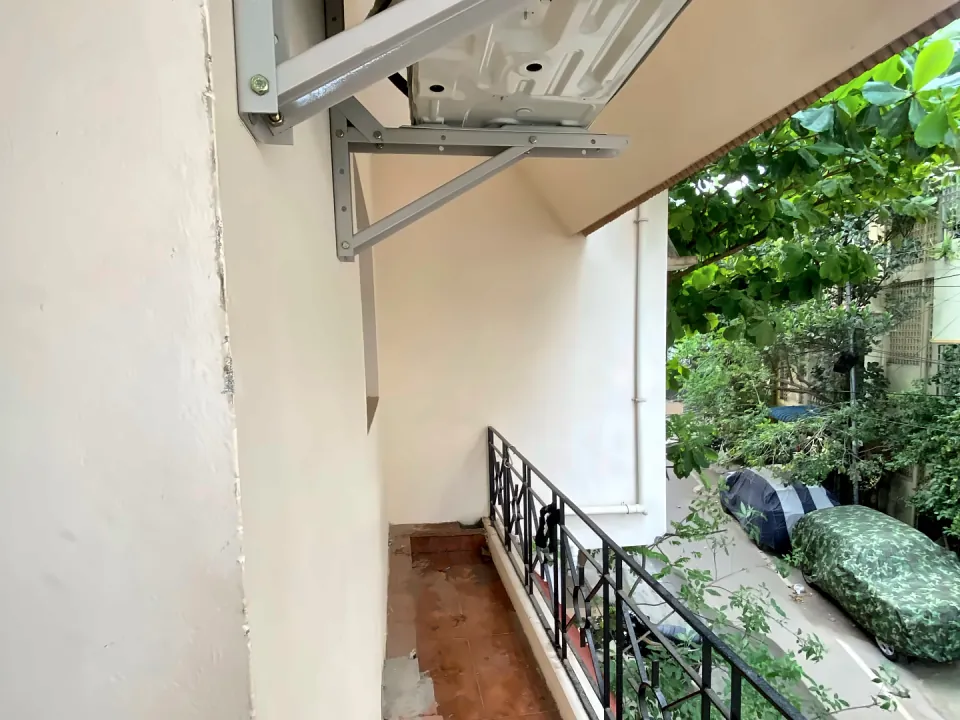 Unit 1A · Balcony at Raaj Illam, Thiruvanmiyur